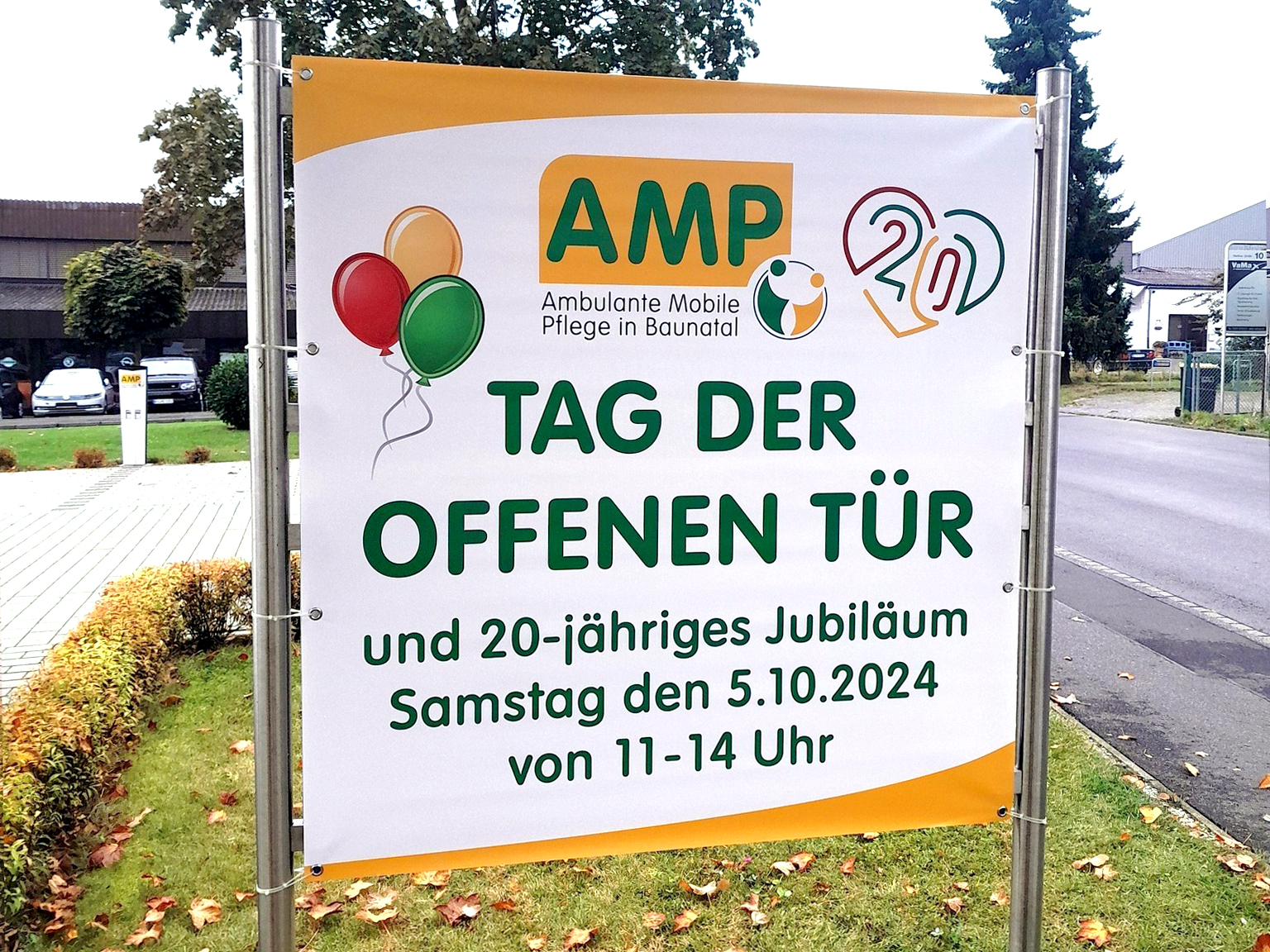 Tag der offenen Tür: Wir feiern 20 Jahre AMP Ambulante Mobile Pflege in Baunatal